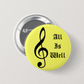 Music Note、AllIsWell 缶バッジ (正面&裏面)