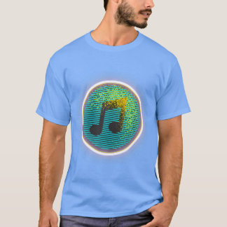 Music Note Colorful Musical Lover Birthday vintage Tシャツ