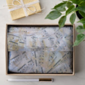 Music Notesティッシュペーパー 薄葉紙 (ギフト)