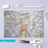 Music Notesティッシュペーパー 薄葉紙 (クラフト)