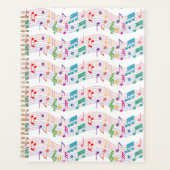 Music Notesプランナー プランナー手帳 (正面)