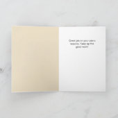 Music Notes先生から学生メッセージ カード (内部)