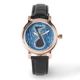 Music Notes絞り染め 腕時計