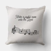 Music Notes装飾用クッション クッション (正面)