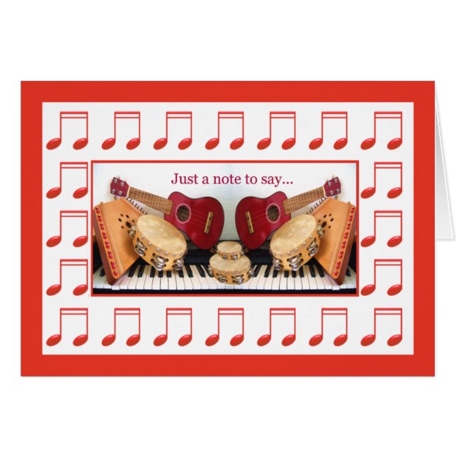 MUSIC NOTES ～カード (正面横)