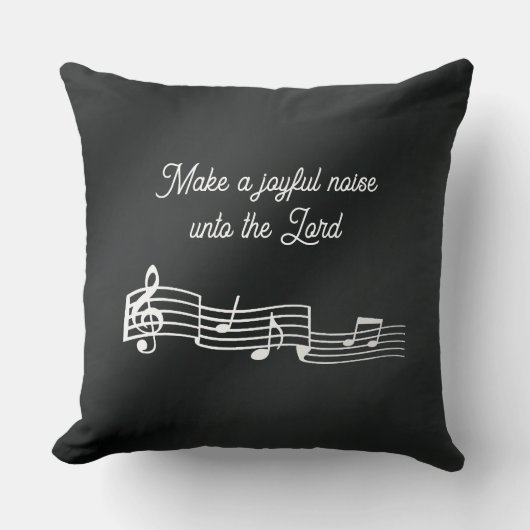 Music Notes   クッション (正面)