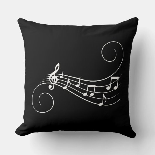 Music Notes クッション (正面)