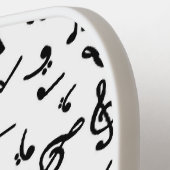 Music Notes ピックルボールラケット (左詳細)