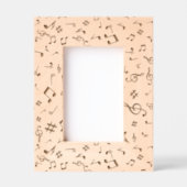 Music Notes レーザー彫刻フレーム (正面)