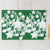 Music Notes And Stars Kids Coloring Sheets Pad ペーパーパッド (インサイチュ)