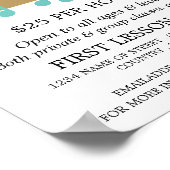 Music Notes、Vocalist Lessons 広告's ポスター (角)