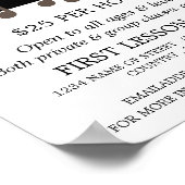 Music Notes、Vocalist Lessons 広告's ポスター (角)