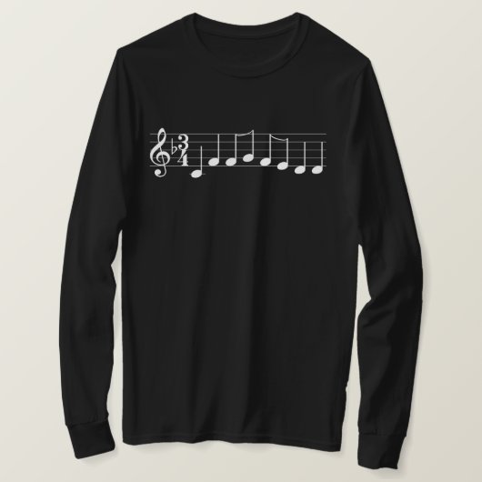 Music Notes We Wish You A Merry Christmas Chords T Tシャツ (デザイン正面)