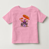 Music Octopus Toddler Tシャツ (正面)