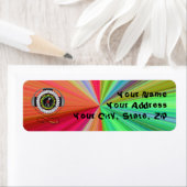 Music of Life差出人住所ラベル ラベル (インサイチュ)