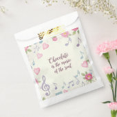 Music of the Soul, Chocolate Packaging, by Natasha フェイバーバッグ (封をした状態)