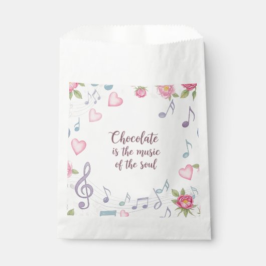 Music of the Soul, Chocolate Packaging, by Natasha フェイバーバッグ (正面)