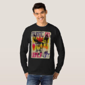 Music On World Off Break踊り Tシャツ (正面フル)