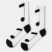 Music One Black Beam Note ソックス (左)