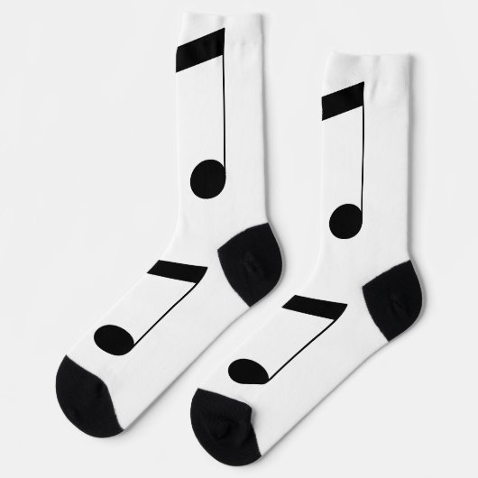Music One Black Beam Note ソックス (左)