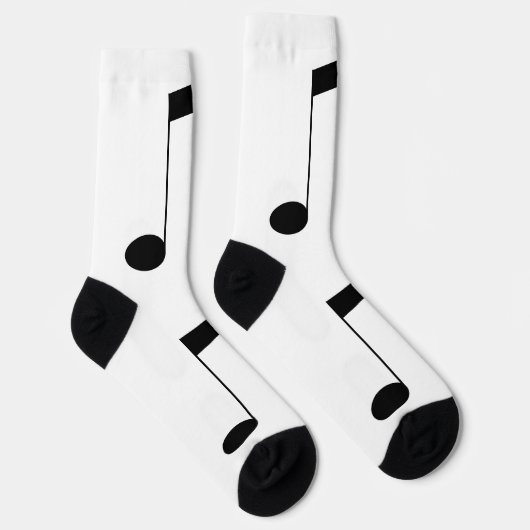 Music One Black Beam Note ソックス (右)