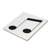 Music One Black Beam Note タイル (側面)