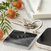  Music Piano Keys キーホルダー (正面右)