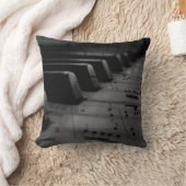  Music Piano Keys クッション (ブランケット)