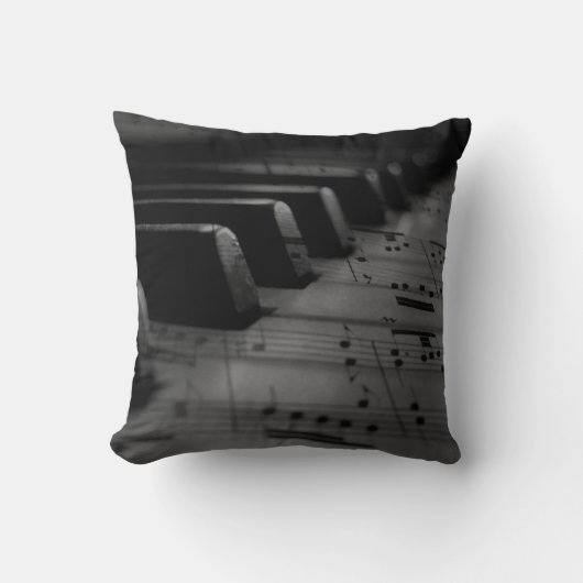  Music Piano Keys クッション (正面)