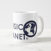 MUSIC PLANETスペシャルティマグカップ ジャンボコーヒーマグカップ (正面右)