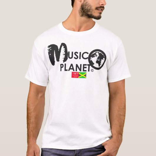 MUSIC PLANET新人基本Tシャツ Tシャツ (正面)