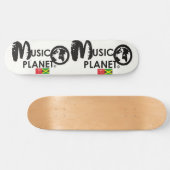 MUSIC PLANET スケートボード (横)