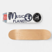 MUSIC PLANET スケートボード (横)