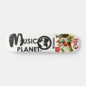 MUSIC PLANET スケートボード (横)