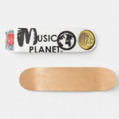 MUSIC PLANET スケートボード (横)