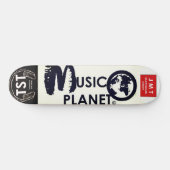 MUSIC PLANET / JMT スケートボード (横)