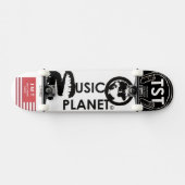 MUSIC PLANET OFFICIAL スケートボード (横)