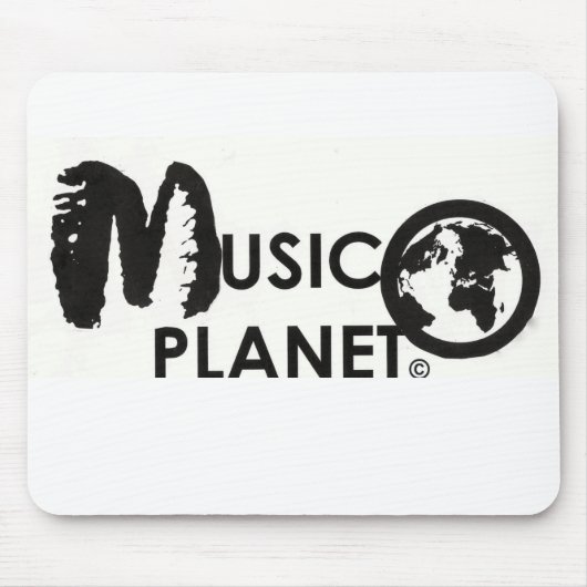 MUSIC PLANET OFFICIAL マウスパッド (正面)