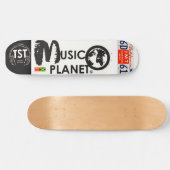 MUSIC PLANET SKATEBOARD JMT USAスケートボード スケートボード (横)