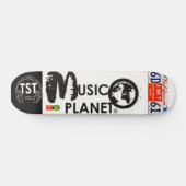 MUSIC PLANET SKATEBOARD JMT USAスケートボード スケートボード (横)