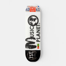 MUSIC PLANET SKATEBOARD JMT USAスケートボード