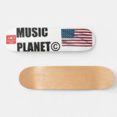 MUSIC PLANET SKATEBOARDS / JMT USA スケートボード (横)