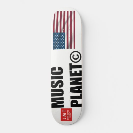 MUSIC PLANET SKATEBOARDS / JMT USA スケートボード (正面)
