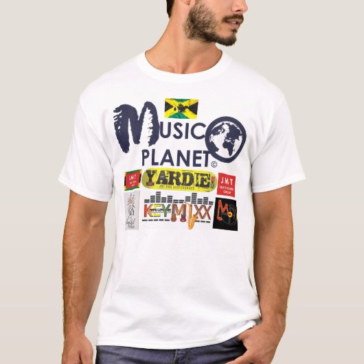 MUSIC PLANET Tシャツ (正面)