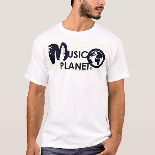MUSIC PLANET Tシャツ (正面)