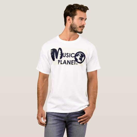 MUSIC PLANET Tシャツ (正面フル)