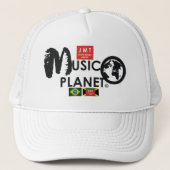 MUSIC PLANET Trucker Hat キャップ (正面)
