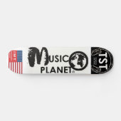 MUSIC PLANET USA スケートボード (横)