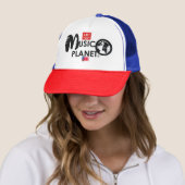 MUSIC PLANET USA. Trucker Hat キャップ (インサイチュ)