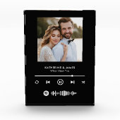 Music Player Photo Frame With Custom Spotify Code フォトブロック (正面)